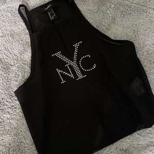 Forever 21 top , real cute! Transparent!